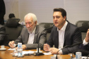 O governador Carlos Massa Ratinho Junior participa da reunião semanal com o secretariado.
Curitiba, 04-02-20.
Foto: Arnaldo Alves / AEN.