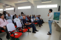 O presidente da Copel, Daniel Slaviero, e o superintendente de Projetos Especiais, Júlio Omori, estiveram ontem no Show Rural, em Cascavel, em reuniões com empresários e produtores das regiões Oeste e Sudoeste.
Foto: Valdenir Cavalheiro/Copel