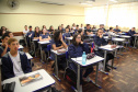 Volta às aulas Colegio Estadual São Paulo Apóstolo.Uberaba. FOTO: ARI DIAS/AEN