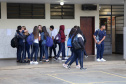 Volta às aulas Colegio Estadual São Paulo Apóstolo.Uberaba. FOTO: ARI DIAS/AEN