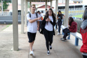 Volta às aulas Colegio Estadual São Paulo Apóstolo.Uberaba. FOTO: ARI DIAS/AEN
