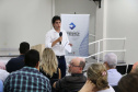 O evento, promovido pela Escola de Liderança do Paraná, reuniu mais de 160 pessoas, entre prefeitos, secretários municipais, vereadores e representantes de diversas entidades e associações, na Associação Comercial e Empresarial de Goioerê.
Foto: SEPL