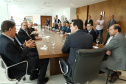 A empresa de medicamentos Prati-Donaduzzi confirmou nesta quarta-feira (5), em evento com o governador Carlos Massa Ratinho Junior, no Palácio Iguaçu, investimentos de R$ 650 milhões nos próximos três anos na ampliação da sua planta em Toledo, no Oeste do Paraná.   -  Curitiba, 05/02/2020  -  Foto: José Fernando Ogura/AEN