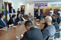 A empresa de medicamentos Prati-Donaduzzi confirmou nesta quarta-feira (5), em evento com o governador Carlos Massa Ratinho Junior, no Palácio Iguaçu, investimentos de R$ 650 milhões nos próximos três anos na ampliação da sua planta em Toledo, no Oeste do Paraná.   -  Curitiba, 05/02/2020  -  Foto: José Fernando Ogura/AEN