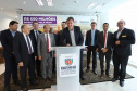 A empresa de medicamentos Prati-Donaduzzi confirmou nesta quarta-feira (5), em evento com o governador Carlos Massa Ratinho Junior, no Palácio Iguaçu, investimentos de R$ 650 milhões nos próximos três anos na ampliação da sua planta em Toledo, no Oeste do Paraná.   -  Curitiba, 05/02/2020  -  Foto: José Fernando Ogura/AEN