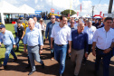 Trevo Cataratas, duplicação na BR-277 e aumento da capacidade de escoamento da Ferroeste vão mudar a realidade de Cascavel e região. Anúncios foram feitos nesta quarta-feira (05) no Show Rural Coopavel.
Foto: Rodrigo Felix Leal