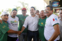 O governador Carlos Massa Ratinho Junior participa nesta quarta-feira (05) do Show Rural Coopavel, em Cascavel, no Oeste do Paraná. Às 15 horas, Ratinho Junior recebeu a imprensa para entrevista coletiva. O encontro será na estruturação de administração do evento. Em seguida, o governador visitará os estandes da feira.
Foto Gilson Abreu/Aen
