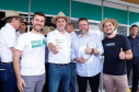 O Banco Regional de Desenvolvimento do Extremo Sul (BRDE) lançou nesta quinta-feira (06), no Show Rural em Cascavel (Oeste), o edital de chamamento público do programa BRDE Labs, voltado ao apoio, capacitação e aporte financeiro de startups. Na solenidade, que teve a presença do governador Carlos Massa Ratinho Junior, também foram assinados contratos de crédito com cooperativas agroindustriais. - Cascavel, 06/02/2020 - Foto: Rodrigo Félix Leal/AEN