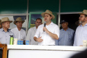 O Banco Regional de Desenvolvimento do Extremo Sul (BRDE) lançou nesta quinta-feira (06), no Show Rural em Cascavel (Oeste), o edital de chamamento público do programa BRDE Labs, voltado ao apoio, capacitação e aporte financeiro de startups. Na solenidade, que teve a presença do governador Carlos Massa Ratinho Junior, também foram assinados contratos de crédito com cooperativas agroindustriais. - Cascavel, 06/02/2019 - Foto: Gilson Abreu/AEN