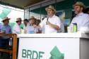 O Banco Regional de Desenvolvimento do Extremo Sul (BRDE) lançou nesta quinta-feira (06), no Show Rural em Cascavel (Oeste), o edital de chamamento público do programa BRDE Labs, voltado ao apoio, capacitação e aporte financeiro de startups. Na solenidade, que teve a presença do governador Carlos Massa Ratinho Junior, também foram assinados contratos de crédito com cooperativas agroindustriais. - Cascavel, 06/02/2019 - Foto: Gilson Abreu/AEN