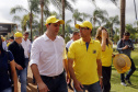 O governador Carlos Massa Ratinho Junior entregou nesta quinta-feira (06), durante o Show Rural, em Cascavel, as chaves de mais um trator do programa Trator Solidário. Os beneficiados foram o criador de vacas de leite Roque Selzler e sua mulher, Leonete, moradores de Pato Bragado. - Cascavel, 06/02/2020 -  Foto: Gilson Abreu/AEN