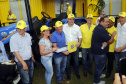 O governador Carlos Massa Ratinho Junior entregou nesta quinta-feira (06), durante o Show Rural, em Cascavel, as chaves de mais um trator do programa Trator Solidário. Os beneficiados foram o criador de vacas de leite Roque Selzler e sua mulher, Leonete, moradores de Pato Bragado. - Cascavel, 06/02/2020 -  Foto: Gilson Abreu/AEN