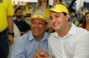 O governador Carlos Massa Ratinho Junior entregou nesta quinta-feira (06), durante o Show Rural, em Cascavel, as chaves de mais um trator do programa Trator Solidário. Os beneficiados foram o criador de vacas de leite Roque Selzler e sua mulher, Leonete, moradores de Pato Bragado. - Cascavel, 06/02/2020 - Foto: Rodrigo Félix Leal/AEN