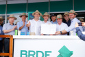 Recursos foram anunciados no Show Rural. São R$ 30 milhões para reativar unidade, que terá capacidade de abater 200 mil aves/dia e abrirá cerca de dois mil novos postos de trabalho. Além disso, outros R$ 76 milhões destinados para sete cooperativas do Estado.  - Cascavel, 06/02/2020  -  Foto: Rodrigo Félix Leal/AEN