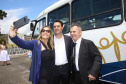A Rede de Proteção Social e Especial Básica do Paraná ganhou reforço nesta sexta-feira (07), com o repasse de 222 carros e 15 micro-ônibus para 167 municípios do Estado