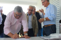 O Governo do Estado inaugurou nesta terça-feira (11) em Campina Grande do Sul, na Região Metropolitana de Curitiba, o novo Posto de Fiscalização de Trânsito Agropecuário, da Agência de Defesa Agropecuária do Paraná (Adapar). Também foi assinado um termo que determina a cessão do posto do Fundepec para a Adapar.  - Campina Grande do Sul, 11/02/2020  -  Foto: Gisele Barão/SEAB