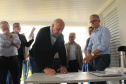 O Governo do Estado inaugurou nesta terça-feira (11) em Campina Grande do Sul, na Região Metropolitana de Curitiba, o novo Posto de Fiscalização de Trânsito Agropecuário, da Agência de Defesa Agropecuária do Paraná (Adapar). Também foi assinado um termo que determina a cessão do posto do Fundepec para a Adapar.  - Campina Grande do Sul, 11/02/2020  -  Foto: Gisele Barão/SEAB