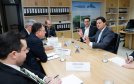 TRANSPORTE TERRESTRE  -  Governador Carlos Massa Ratinho Junior durante reunião com o Secretário Nacional de Transporte Terrestre, Marcelo da Costa, nesta terça-feira (11).  -  Brasília, 11/02/2020  -  Foto: Rodrigo Félix Leal/AEN