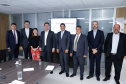 AVIAÇÃO CIVIL  -  Governador Carlos Massa Ratinho Junior durante reunião com o secretário nacional da Aviação Civil (SAC), Ronei Saggioro Glanzmann, em Brasília (DF), na terça-feira (11).  -  Brasília, 11/02/2020  -  Foto: Rodrigo Félix Leal/AEN