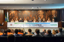 Objetivo foi informar sobre as ações que o Brasil e o Paraná estão tomando e alertar como as pessoas podem se proteger da doença. Representante do Ministério da Saúde destacou a organização do Paraná. Foto: SESA