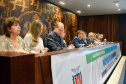Objetivo foi informar sobre as ações que o Brasil e o Paraná estão tomando e alertar como as pessoas podem se proteger da doença. Representante do Ministério da Saúde destacou a organização do Paraná. Foto: SESA