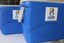 O Programa Leite das Crianças, do Governo do Estado, recebeu 700 caixas térmicas e 176 freezers para os pontos de distribuição e redistribuição. Os equipamentos estão sendo transportados ao longo desta semana para os núcleos regionais da Secretaria de Estado da Agricultura e do Abastecimento, que encaminharão aos municípios conforme a necessidade de cada um.  -  Curitiba, 13/02/2020  -  Foto: Gisele Barão/SEAB