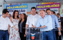 Governador Carlos Massa Ratinho Junior entrega a nova sede do Colégio Estadual Bandeirantes, em Campina Grande do Sul e libera recursos para pavimentação de ruas da cidade - Campina Grande do Sul, 13/02/2020 - Foto: Rodrigo Félix Leal/AEN