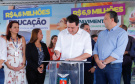 Governador Carlos Massa Ratinho Junior entrega a nova sede do Colégio Estadual Bandeirantes, em Campina Grande do Sul e libera recursos para pavimentação de ruas da cidade - Campina Grande do Sul, 13/02/2020 - Foto: Rodrigo Félix Leal/AEN