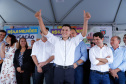 Governador Carlos Massa Ratinho Junior entrega a nova sede do Colégio Estadual Bandeirantes, em Campina Grande do Sul e libera recursos para pavimentação de ruas da cidade - Campina Grande do Sul, 13/02/2020 - Foto: Rodrigo Félix Leal/AEN