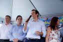 Governador Carlos Massa Ratinho Junior entrega a nova sede do Colégio Estadual Bandeirantes, em Campina Grande do Sul e libera recursos para pavimentação de ruas da cidade - Campina Grande do Sul, 13/02/2020 - Foto: Rodrigo Félix Leal/AEN