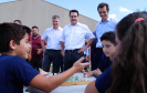 Governador Carlos Massa Ratinho Junior entrega a nova sede do Colégio Estadual Bandeirantes, em Campina Grande do Sul e libera recursos para pavimentação de ruas da cidade - Campina Grande do Sul, 13/02/2020 - Foto: Rodrigo Félix Leal/AEN