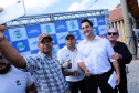 Governador Carlos Massa Ratinho Junior entrega a nova sede do Colégio Estadual Bandeirantes, em Campina Grande do Sul e libera recursos para pavimentação de ruas da cidade - Campina Grande do Sul, 13/02/2020 - Foto: Rodrigo Félix Leal/AEN