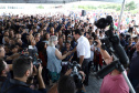 Governador Carlos Massa Ratinho Junior entrega a nova sede do Colégio Estadual Bandeirantes, em Campina Grande do Sul e libera recursos para pavimentação de ruas da cidade - Campina Grande do Sul, 13/02/2020 - Foto: José Fernando Ogura/AEN