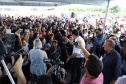 Governador Carlos Massa Ratinho Junior entrega a nova sede do Colégio Estadual Bandeirantes, em Campina Grande do Sul e libera recursos para pavimentação de ruas da cidade - Campina Grande do Sul, 13/02/2020 - Foto: José Fernando Ogura/AEN