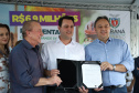 Governador Carlos Massa Ratinho Junior entrega a nova sede do Colégio Estadual Bandeirantes, em Campina Grande do Sul e libera recursos para pavimentação de ruas da cidade - Campina Grande do Sul, 13/02/2020 - Foto: José Fernando Ogura/AEN