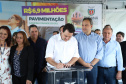 Governador Carlos Massa Ratinho Junior entrega a nova sede do Colégio Estadual Bandeirantes, em Campina Grande do Sul e libera recursos para pavimentação de ruas da cidade - Campina Grande do Sul, 13/02/2020 - Foto: José Fernando Ogura/AEN