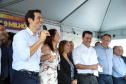 Governador Carlos Massa Ratinho Junior entrega a nova sede do Colégio Estadual Bandeirantes, em Campina Grande do Sul e libera recursos para pavimentação de ruas da cidade - Campina Grande do Sul, 13/02/2020 - Foto: José Fernando Ogura/AEN