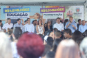 Governador Carlos Massa Ratinho Junior entrega a nova sede do Colégio Estadual Bandeirantes, em Campina Grande do Sul e libera recursos para pavimentação de ruas da cidade - Campina Grande do Sul, 13/02/2020 - Foto: José Fernando Ogura/AEN