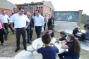 Governador Carlos Massa Ratinho Junior entrega a nova sede do Colégio Estadual Bandeirantes, em Campina Grande do Sul e libera recursos para pavimentação de ruas da cidade - Campina Grande do Sul, 13/02/2020 - Foto: José Fernando Ogura/AEN