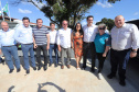 O governador Carlos Massa Ratinho inaugura a Escola Municipal Ana Zorning e confirma recursos para pavimentação, em Rio Negro, região sudeste do Paraná. Presentes no evento: prefeito de Rio Negro, Milton José Paizani; secretário de Desenvolvimento Urbano, João Carlos Ortega; secretário de Educação e do Esporte, Renato Feder; de Agricultura e Abastecimento, Norberto Ortigara; entre outros.Rio Negro, 13-02-20.Foto: Arnaldo Alves / AEN.