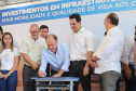 O governador Carlos Massa Ratinho inaugura a Escola Municipal Ana Zorning e confirma recursos para pavimentação, em Rio Negro, região sudeste do Paraná. Presentes no evento: prefeito de Rio Negro, Milton José Paizani; secretário de Desenvolvimento Urbano, João Carlos Ortega; secretário de Educação e do Esporte, Renato Feder; de Agricultura e Abastecimento, Norberto Ortigara; entre outros.Rio Negro, 13-02-20.Foto: Arnaldo Alves / AEN.
