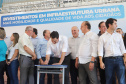 O governador Carlos Massa Ratinho inaugura a Escola Municipal Ana Zorning e confirma recursos para pavimentação, em Rio Negro, região sudeste do Paraná. Presentes no evento: prefeito de Rio Negro, Milton José Paizani; secretário de Desenvolvimento Urbano, João Carlos Ortega; secretário de Educação e do Esporte, Renato Feder; de Agricultura e Abastecimento, Norberto Ortigara; entre outros.Rio Negro, 13-02-20.Foto: Arnaldo Alves / AEN.