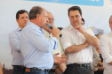 O governador Carlos Massa Ratinho inaugura a Escola Municipal Ana Zorning e confirma recursos para pavimentação, em Rio Negro, região sudeste do Paraná. Presentes no evento: prefeito de Rio Negro, Milton José Paizani; secretário de Desenvolvimento Urbano, João Carlos Ortega; secretário de Educação e do Esporte, Renato Feder; de Agricultura e Abastecimento, Norberto Ortigara; entre outros.Rio Negro, 13-02-20.Foto: Arnaldo Alves / AEN.