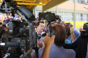 Cerca de 1.100 estudantes do Ensino Fundamental e Ensino Médio, de Sarandi, Noroeste do Paraná, são beneficiados com a nova estrutura da Escola Estadual Vereador Luiz Zanchim, inaugurada nesta sexta-feira (14), pelo governador Carlos Massa Ratinho Junior. - Sarandi, 14/02/2020 - Foto: Jaelson Lucas/AEN