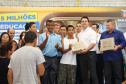 Cerca de 1.100 estudantes do Ensino Fundamental e Ensino Médio, de Sarandi, Noroeste do Paraná, são beneficiados com a nova estrutura da Escola Estadual Vereador Luiz Zanchim, inaugurada nesta sexta-feira (14), pelo governador Carlos Massa Ratinho Junior. - Sarandi, 14/02/2020 - Foto: Jaelson Lucas/AEN