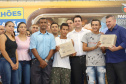 Cerca de 1.100 estudantes do Ensino Fundamental e Ensino Médio, de Sarandi, Noroeste do Paraná, são beneficiados com a nova estrutura da Escola Estadual Vereador Luiz Zanchim, inaugurada nesta sexta-feira (14), pelo governador Carlos Massa Ratinho Junior. - Sarandi, 14/02/2020 - Foto: Jaelson Lucas/AEN