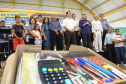 Cerca de 1.100 estudantes do Ensino Fundamental e Ensino Médio, de Sarandi, Noroeste do Paraná, são beneficiados com a nova estrutura da Escola Estadual Vereador Luiz Zanchim, inaugurada nesta sexta-feira (14), pelo governador Carlos Massa Ratinho Junior. - Sarandi, 14/02/2020 - Foto: Jaelson Lucas/AEN