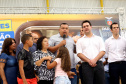 Cerca de 1.100 estudantes do Ensino Fundamental e Ensino Médio, de Sarandi, Noroeste do Paraná, são beneficiados com a nova estrutura da Escola Estadual Vereador Luiz Zanchim, inaugurada nesta sexta-feira (14), pelo governador Carlos Massa Ratinho Junior. - Sarandi, 14/02/2020 - Foto: Jaelson Lucas/AEN