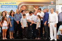 Cerca de 1.100 estudantes do Ensino Fundamental e Ensino Médio, de Sarandi, Noroeste do Paraná, são beneficiados com a nova estrutura da Escola Estadual Vereador Luiz Zanchim, inaugurada nesta sexta-feira (14), pelo governador Carlos Massa Ratinho Junior. - Sarandi, 14/02/2020 - Foto: Rodrigo Félix Leal/AEN