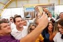 Cerca de 1.100 estudantes do Ensino Fundamental e Ensino Médio, de Sarandi, Noroeste do Paraná, são beneficiados com a nova estrutura da Escola Estadual Vereador Luiz Zanchim, inaugurada nesta sexta-feira (14), pelo governador Carlos Massa Ratinho Junior. - Sarandi, 14/02/2020 - Foto: Rodrigo Félix Leal/AEN
